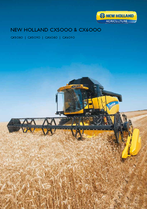 Sklízecí mlátičky New Holland CX 5090 SCR
