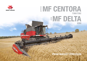 Sklízecí mlátičky Massey Ferguson Centora 7380