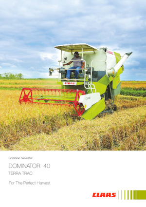 Sklízecí mlátičky Claas Dominator 40 Terra Trac