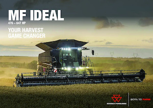 Sklízecí mlátičky Massey Ferguson Ideal 7 PL