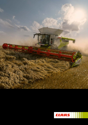 Sklízecí mlátičky Claas Lexion 8500 Terra Trac  