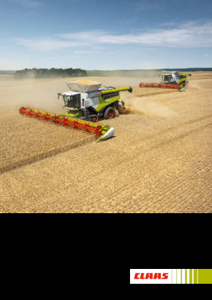 Sklízecí mlátičky Claas Lexion 8600  