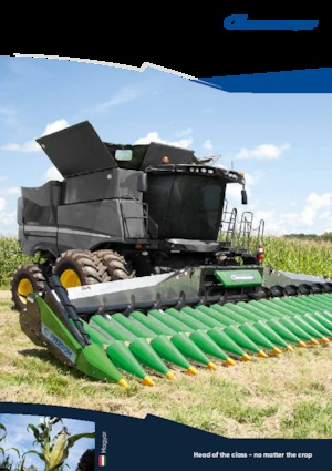 Sklízecí mlátičky sklízeče kukuřice Geringhoff 12 soros