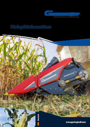 Sklízecí mlátičky sklízeče kukuřice Geringhoff RD 2400