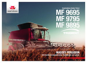 Sklízecí mlátičky Massey Ferguson MF 9895