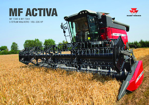 Sklízecí mlátičky Massey Ferguson MF Activa 7344 
