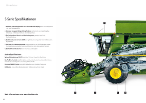 Sklízecí mlátičky John Deere S 690