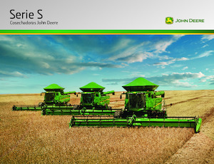 Sklízecí mlátičky John Deere S550 