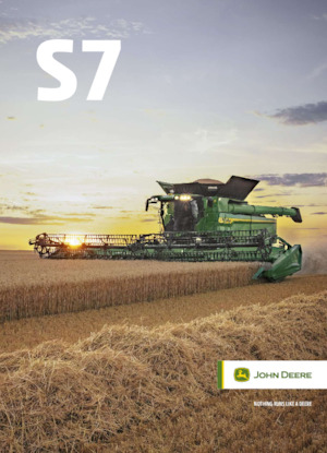 Sklízecí mlátičky John Deere S7 800 HM   