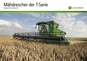 Sklízecí mlátičky John Deere T 560 i HM