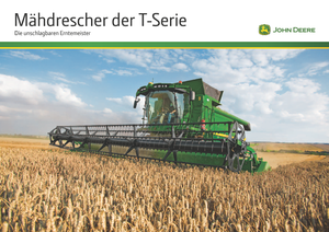 Sklízecí mlátičky John Deere T 670 i