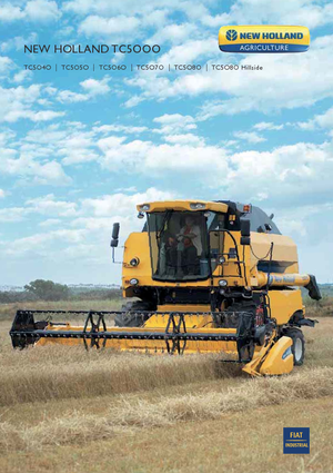 Sklízecí mlátičky New Holland TC 5070 SCR