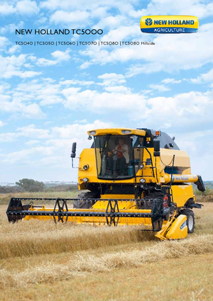 Sklízecí mlátičky New Holland TC 5070 SCR