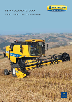 Sklízecí mlátičky New Holland TC 5070 SCR