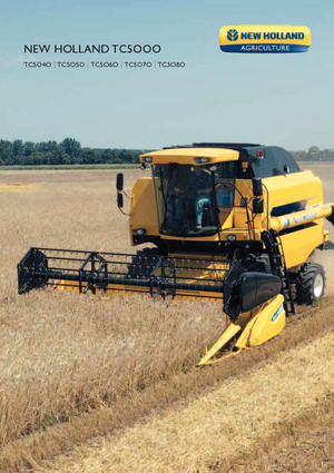 Sklízecí mlátičky New Holland TC 5070 SCR
