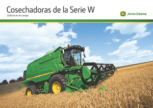 Sklízecí mlátičky John Deere W 540 i