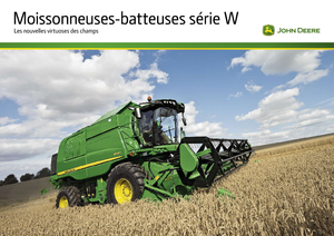 Sklízecí mlátičky John Deere W 650