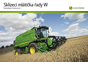 Sklízecí mlátičky John Deere W 650