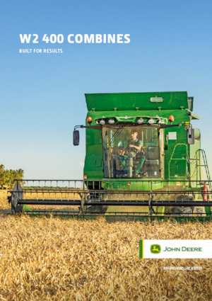 Sklízecí mlátičky John Deere W2 400