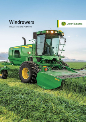 Sklízecí mlátičky John Deere W200M