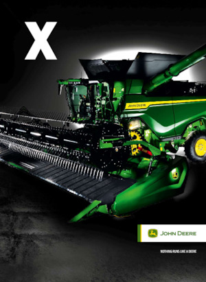 Sklízecí mlátičky John Deere X9 1000  
