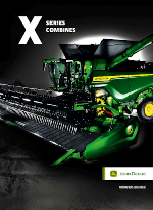 Sklízecí mlátičky John Deere X9 1000  