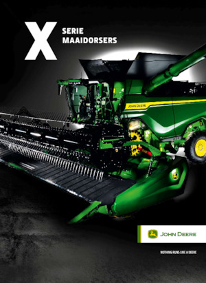 Sklízecí mlátičky John Deere X9 1000  
