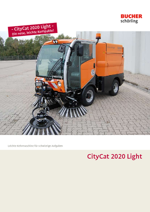 Kompaktní zametače Bucher-Schörling CityCat 2020 XL