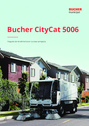 Kompaktní zametače Bucher-Schörling CityCat 5006