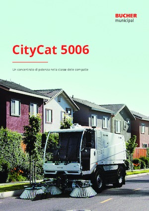 Kompaktní zametače Bucher-Schörling CityCat 5006