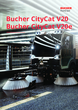 Kompaktní zametače Bucher-Schörling CityCat V20