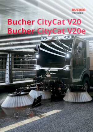 Kompaktní zametače Bucher-Schörling CityCat V20