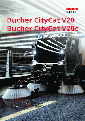 Kompaktní zametače Bucher-Schörling CityCat V20