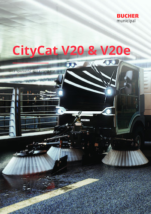 Kompaktní zametače Bucher-Schörling CityCat V20