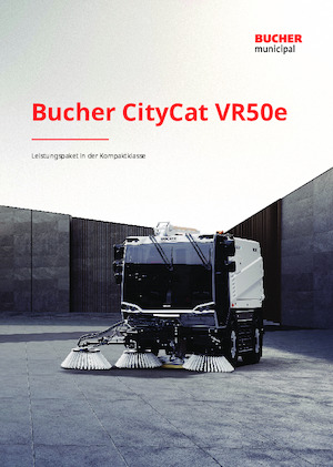 Kompaktní zametače Bucher-Schörling CityCat VR50e XL