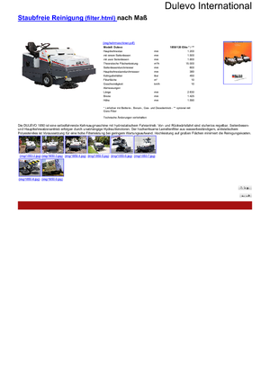 Kompaktní zametače Dulevo Dulevo 1850/120 Elite EH