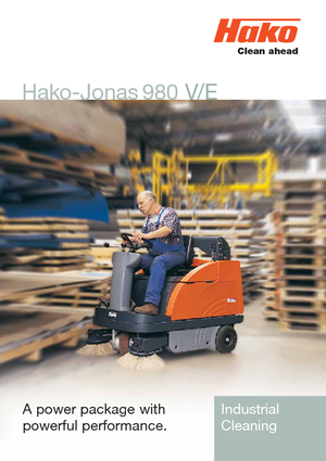 Kompaktní zametače Hako Jonas 980 VH