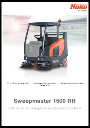 Kompaktní zametače Hako Sweepmaster D 1500 RH