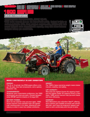 Komunální traktory Mahindra 1626