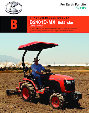 Komunální traktory Kubota B2401D-MX