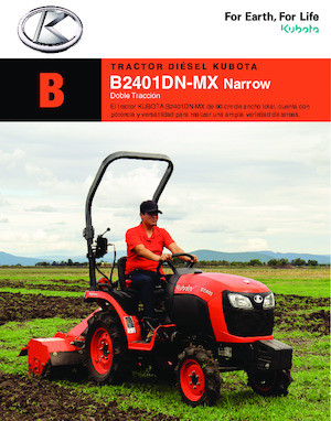 Komunální traktory Kubota B2401DN-MX