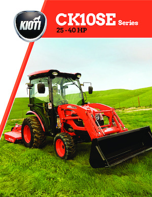 Komunální traktory Kioti CK2610SE HST Cab 