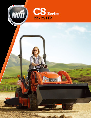 Komunální traktory Kioti CS2510 