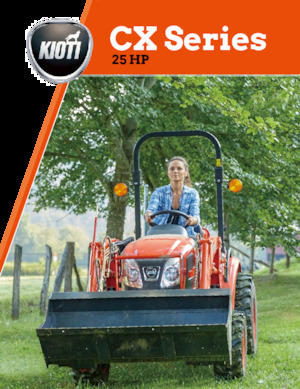 Komunální traktory Kioti CX2510 HST Cab 