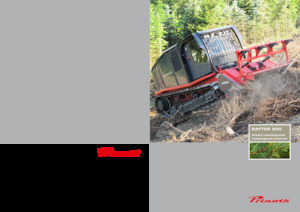 Komunální traktory Prinoth Raptor 800