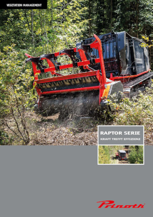 Komunální traktory Prinoth RT 400