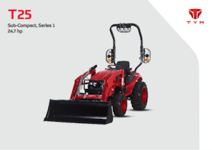 Komunální traktory TYM T25