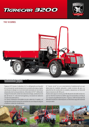 Komunální traktory Carraro Tigrecar 3200 GST