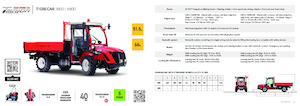 Komunální traktory Carraro Tigrecar 6800 (PC)