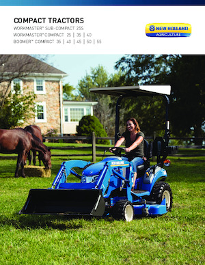 Komunální traktory New Holland Workmaster 25